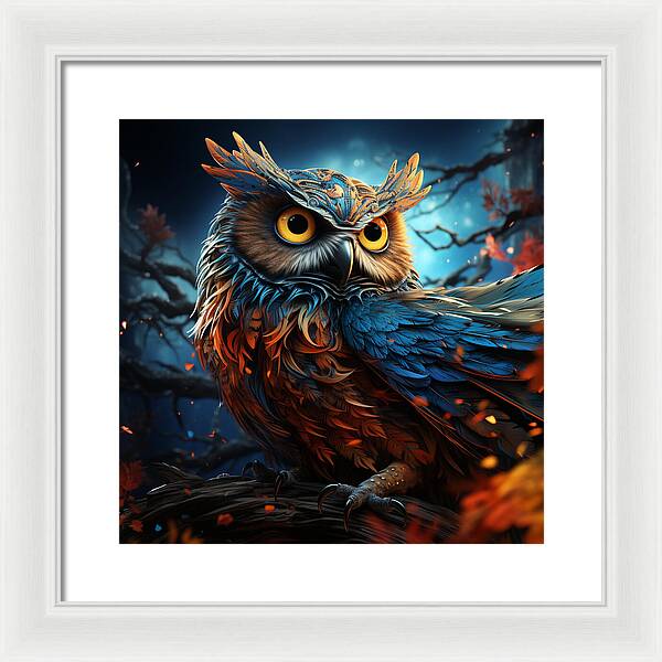 Celestial Watcher - Framed Print