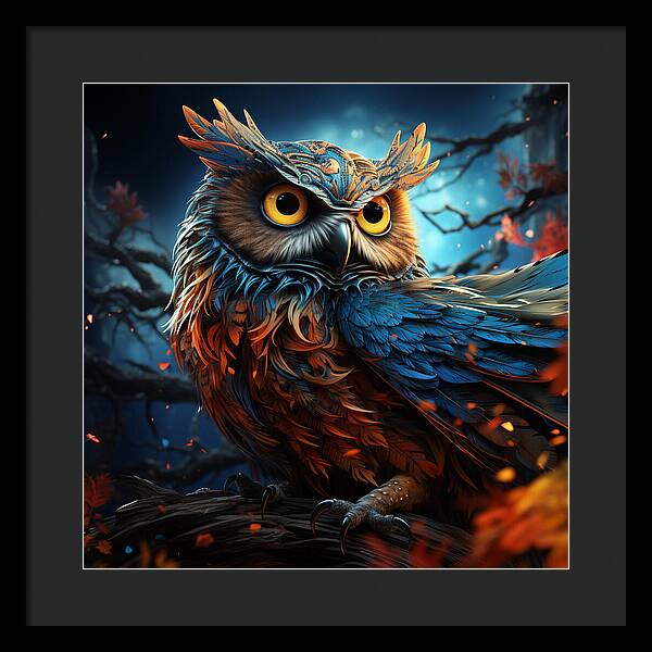 Celestial Watcher - Framed Print