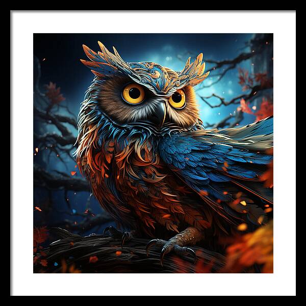 Celestial Watcher - Framed Print