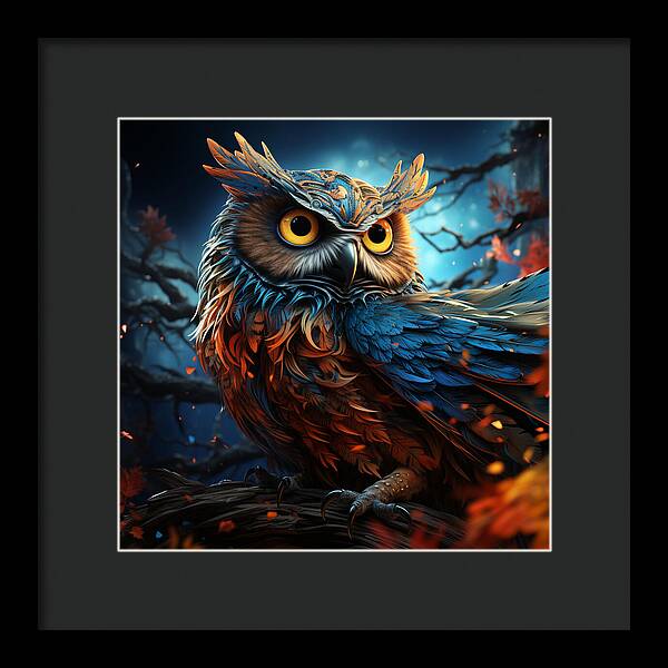 Celestial Watcher - Framed Print