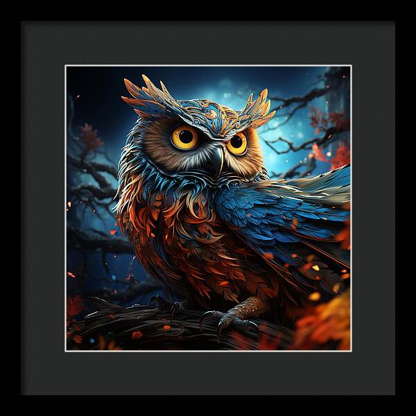 Celestial Watcher - Framed Print