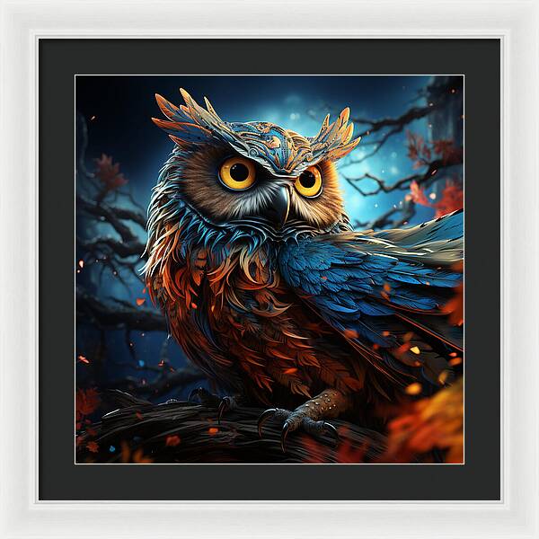 Celestial Watcher - Framed Print