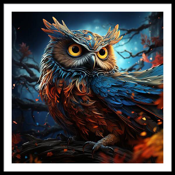 Celestial Watcher - Framed Print