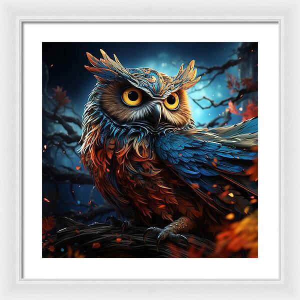 Celestial Watcher - Framed Print