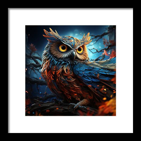 Celestial Watcher - Framed Print