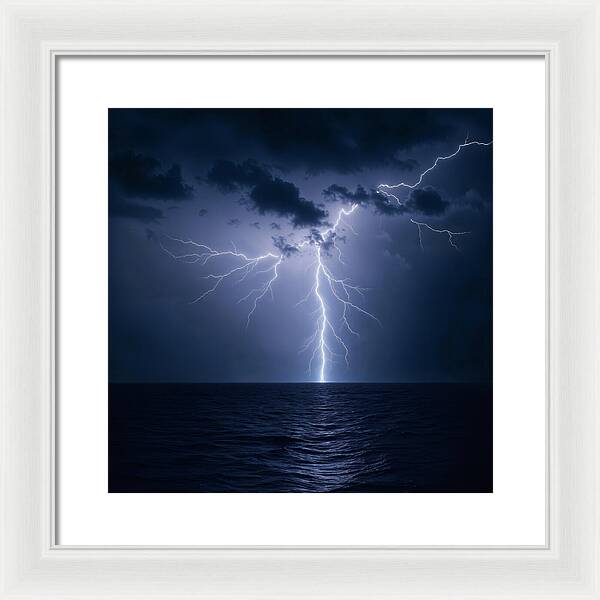 Charged Waters - Framed Print