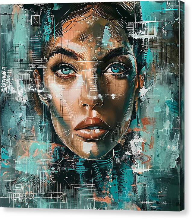 City Nurse - Canvas Print