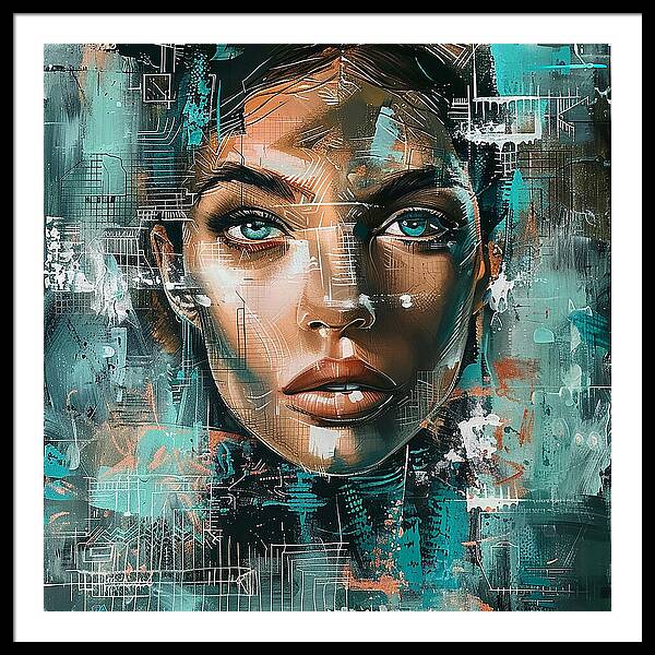 City Nurse - Framed Print