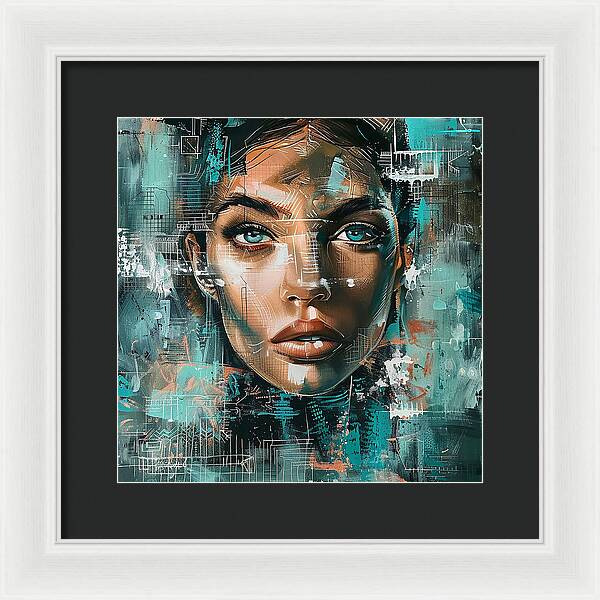 City Nurse - Framed Print