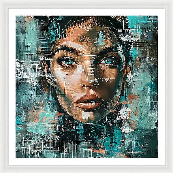 City Nurse - Framed Print