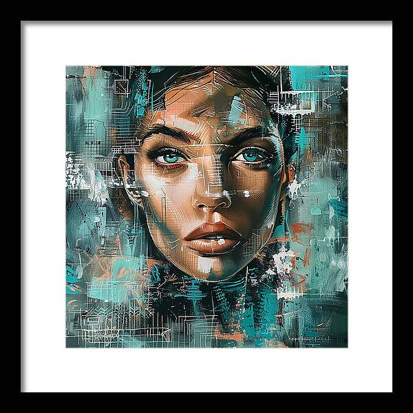 City Nurse - Framed Print