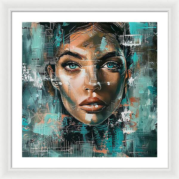 City Nurse - Framed Print