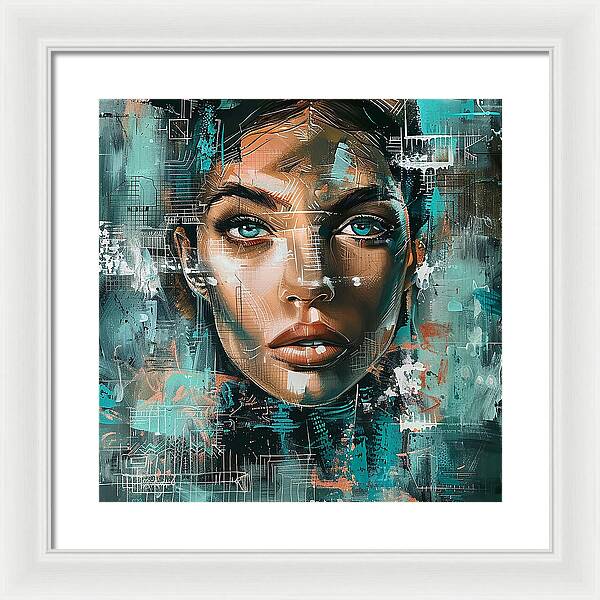City Nurse - Framed Print