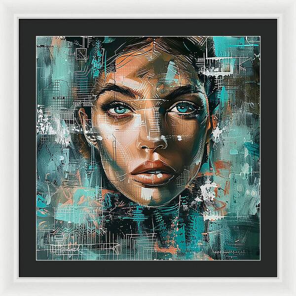 City Nurse - Framed Print