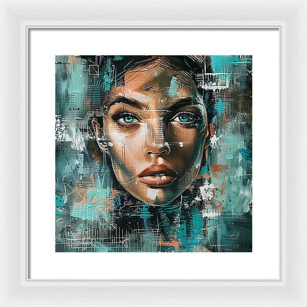 City Nurse - Framed Print