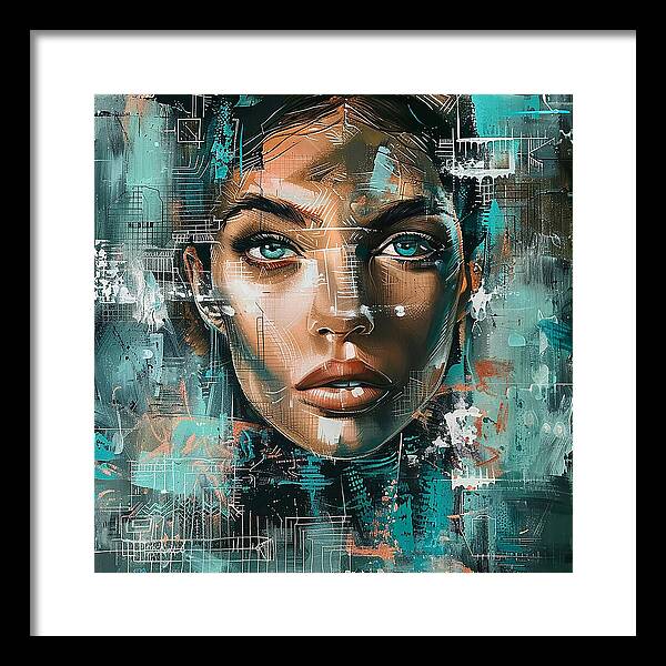 City Nurse - Framed Print