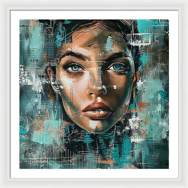 City Nurse - Framed Print