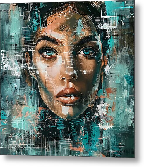 City Nurse - Metal Print