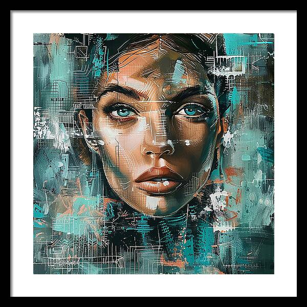City Nurse - Framed Print