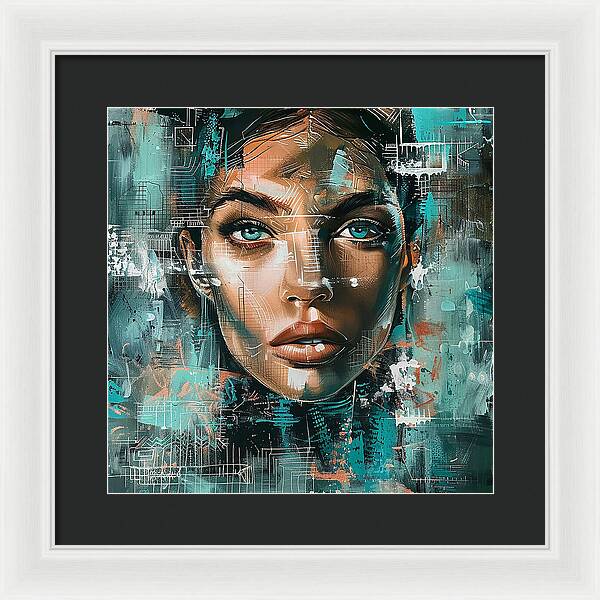 City Nurse - Framed Print