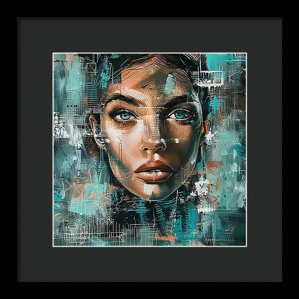 City Nurse - Framed Print