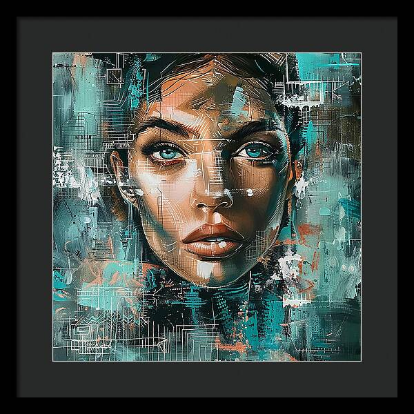 City Nurse - Framed Print