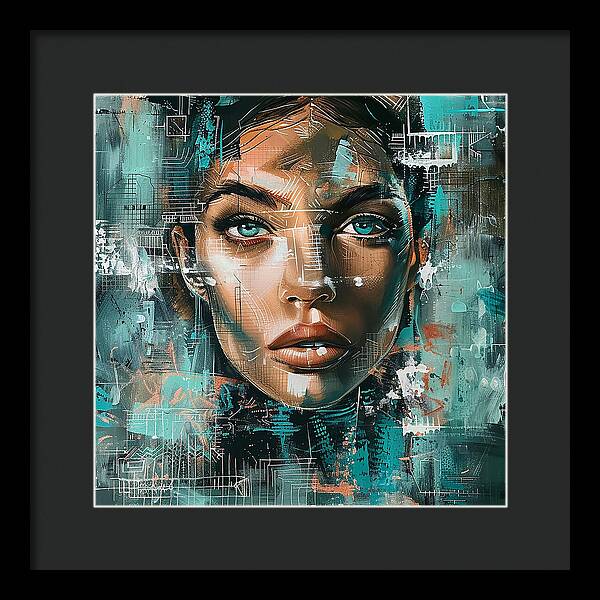 City Nurse - Framed Print