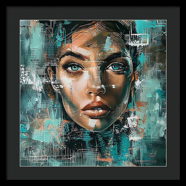 City Nurse - Framed Print