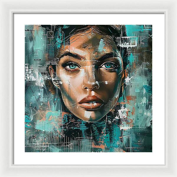 City Nurse - Framed Print