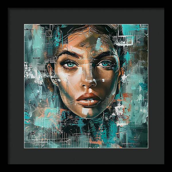 City Nurse - Framed Print