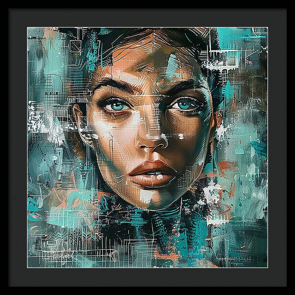 City Nurse - Framed Print