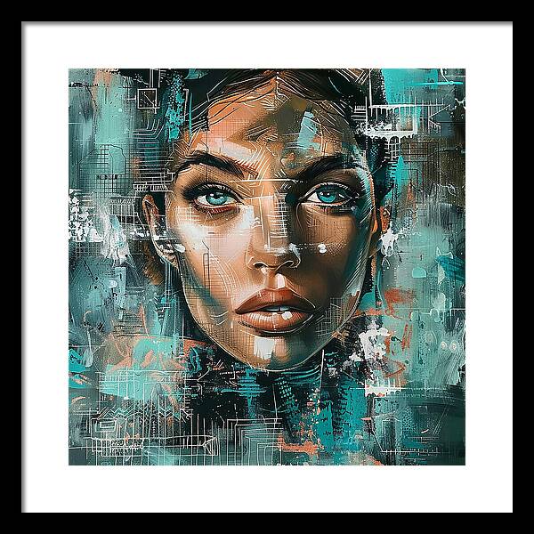 City Nurse - Framed Print