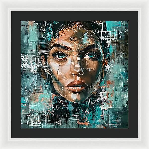 City Nurse - Framed Print