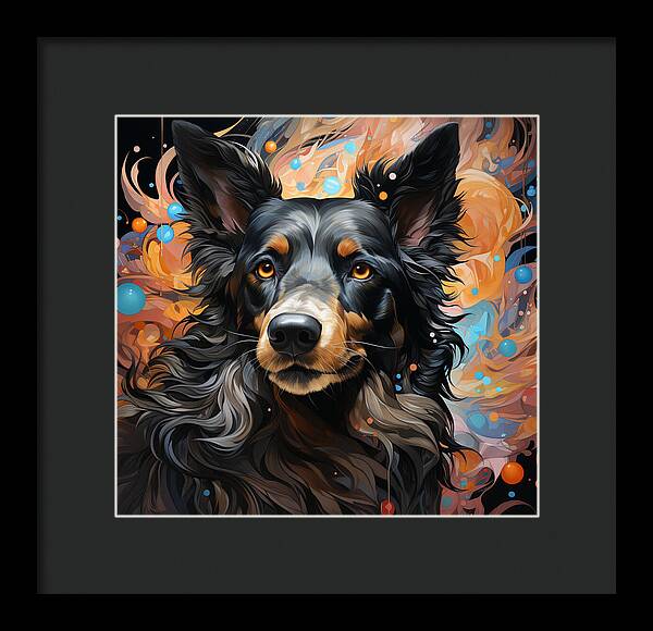 Cocoa Mocha - Framed Print