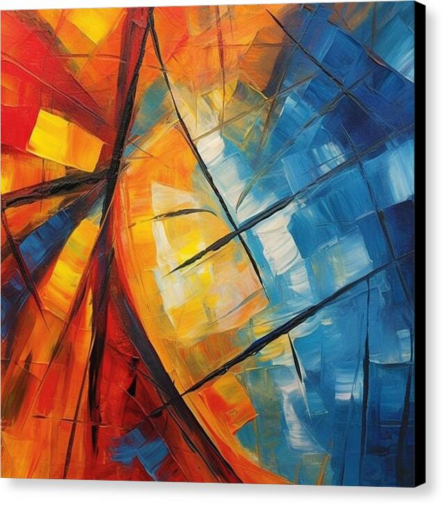 Color Burst - Canvas Print
