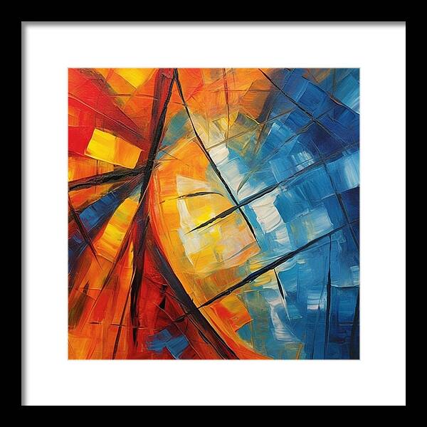 Color Burst - Framed Print