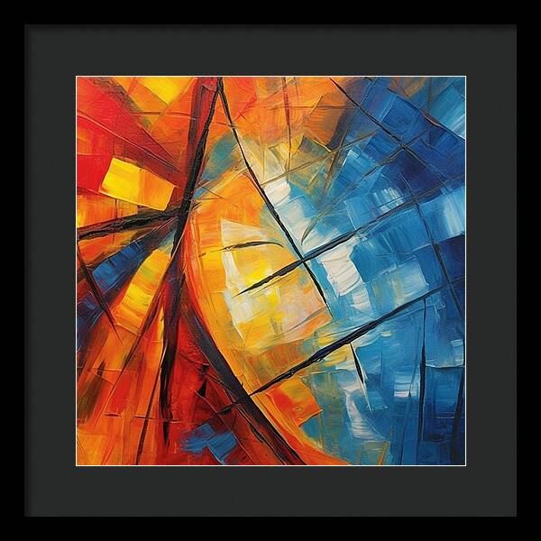 Color Burst - Framed Print