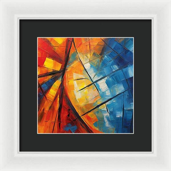 Color Burst - Framed Print