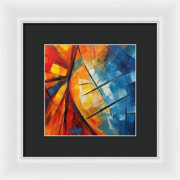 Color Burst - Framed Print