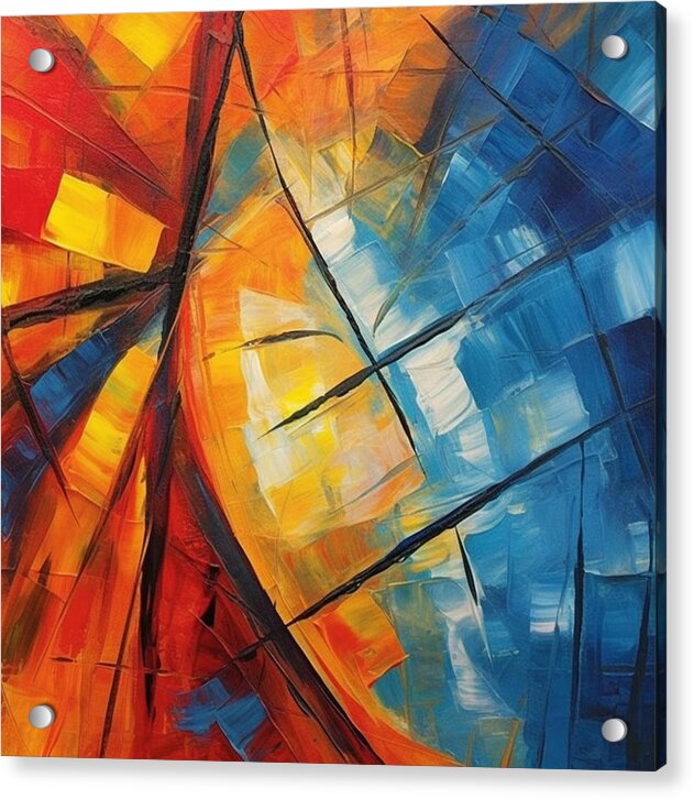 Color Burst - Acrylic Print