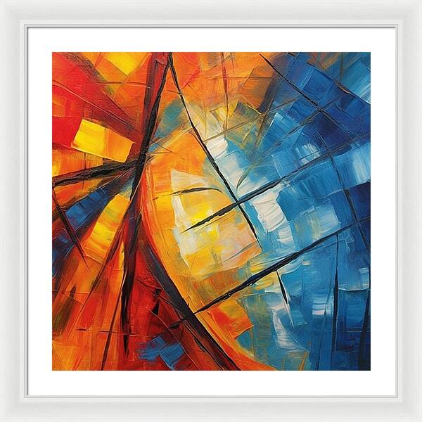 Color Burst - Framed Print
