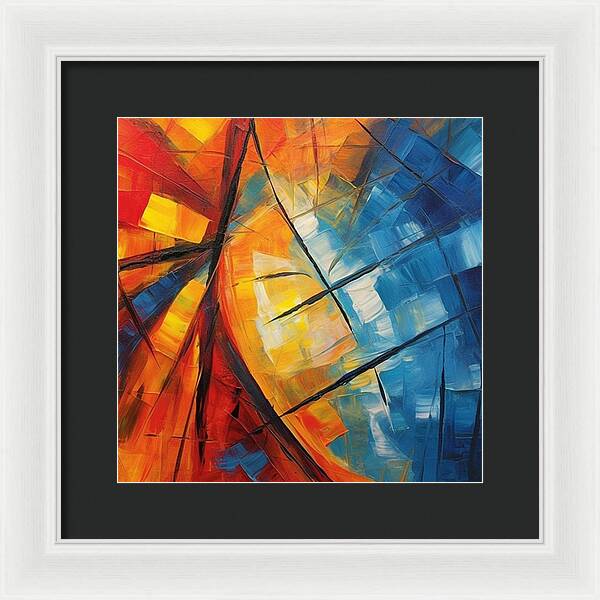 Color Burst - Framed Print