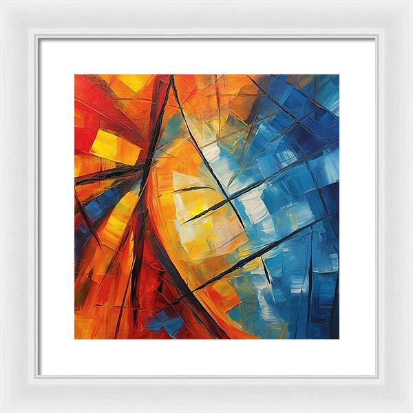 Color Burst - Framed Print