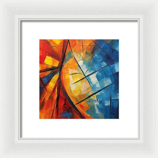 Color Burst - Framed Print