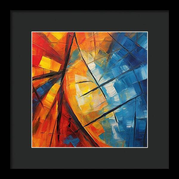 Color Burst - Framed Print