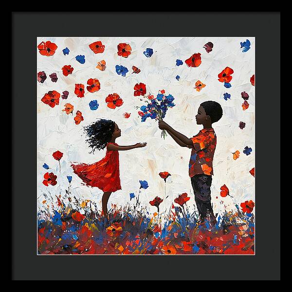 Colors of Kindness - Framed Print