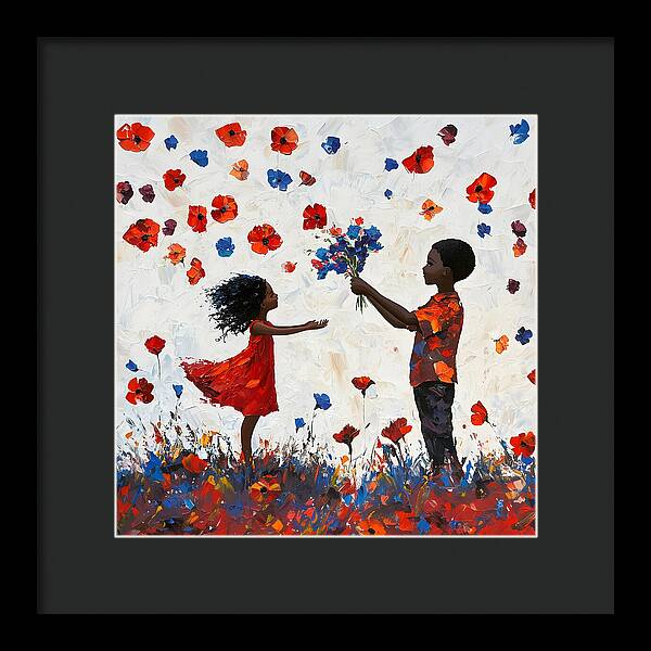 Colors of Kindness - Framed Print