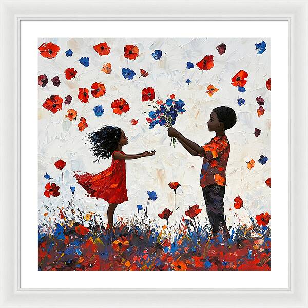 Colors of Kindness - Framed Print