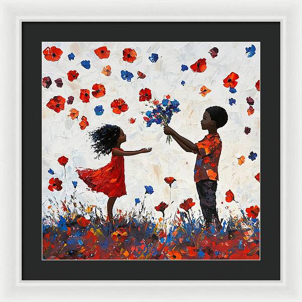 Colors of Kindness - Framed Print