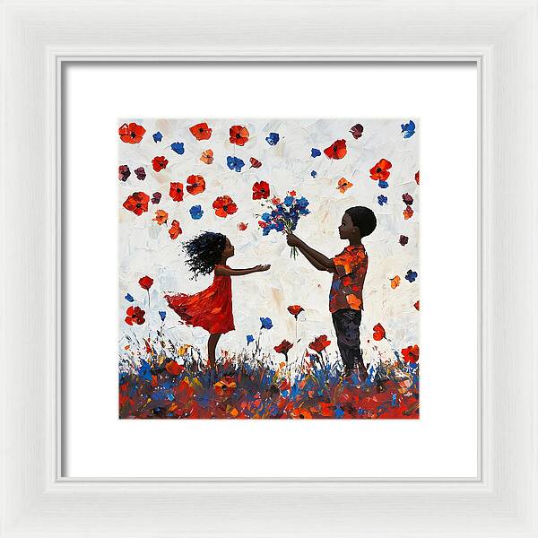 Colors of Kindness - Framed Print